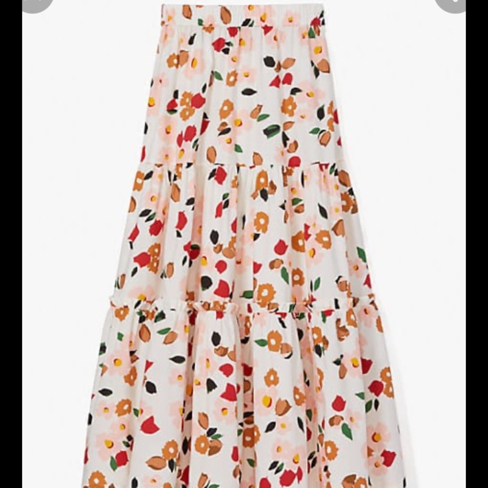 Kate Spade Botanic Ruffle Skirt - Picture 3 of 4